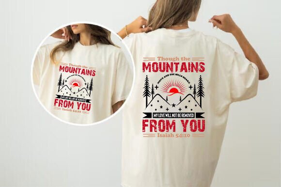 Bible Verse PNG, Jesus SVG for T-Shirt Designs