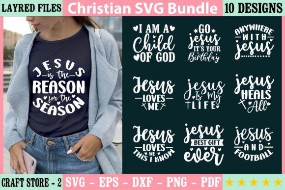 Christian SVG Bundle 6 and Freebies