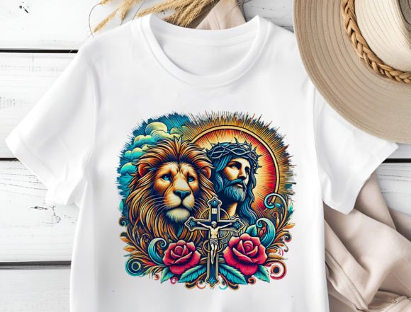 Jesus Png, Lion of Judah Png, T-Shirt Designs