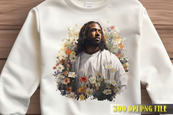 Prayerful Jesus Art T-Shirt Designs