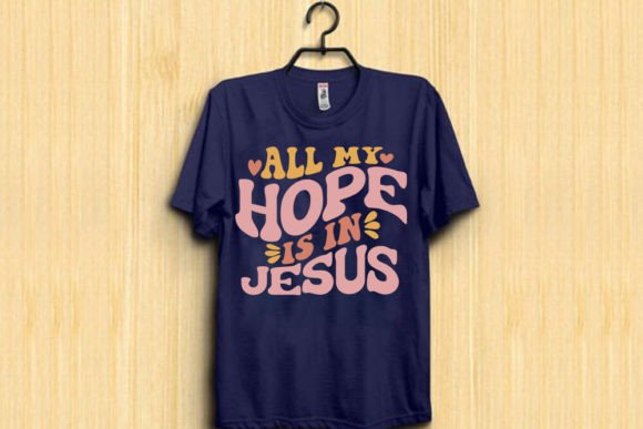 Retro Christian SVG Design for T-Shirt Designs